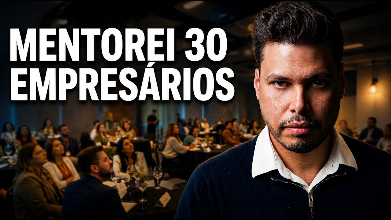 Ed Souza em uma imersão empresarial sobre marketing, funil de vendas e modelo de negócio.